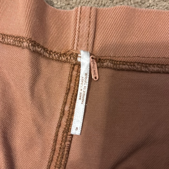 Free People Peach Paperbag High Waisted Shorts - Picture 7 of 7